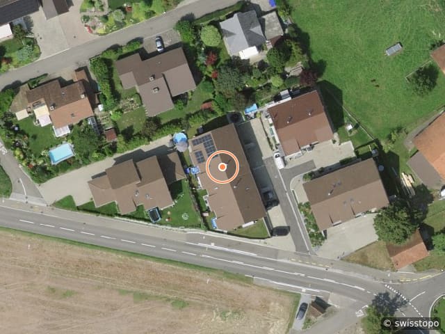 Luftbild Brunnenwiese 5, Dettighofen