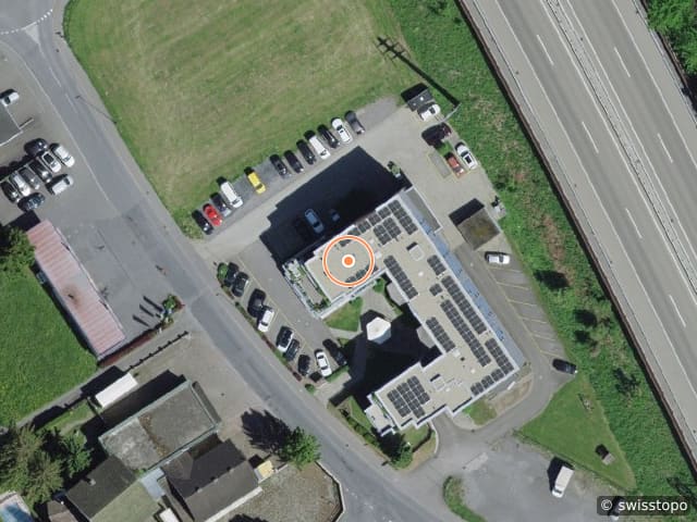 Luftbild Kauenstrasse 4, Mels