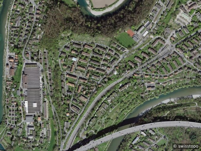 Luftbild Bern