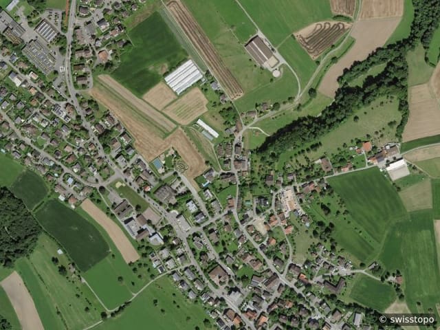 Luftbild Berikon