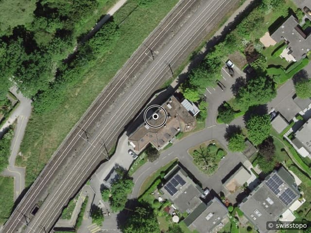 Luftbild Chemin des Mollies 36, Bellevue