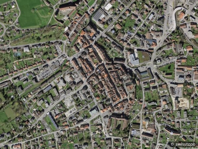 Luftbild Porrentruy
