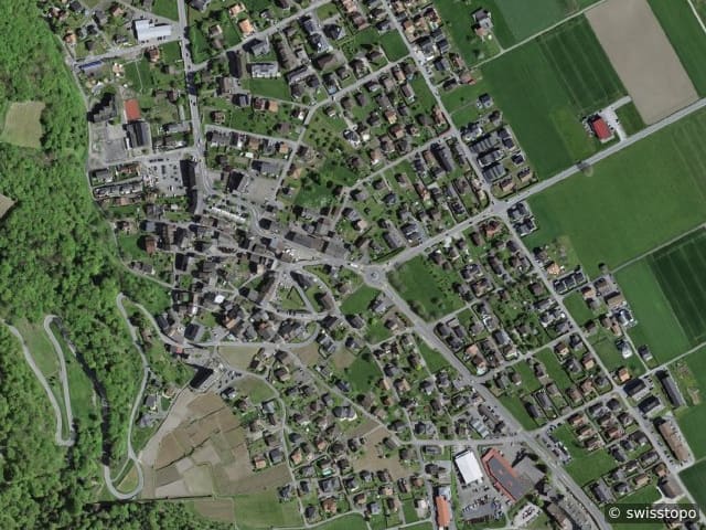 Luftbild Vionnaz
