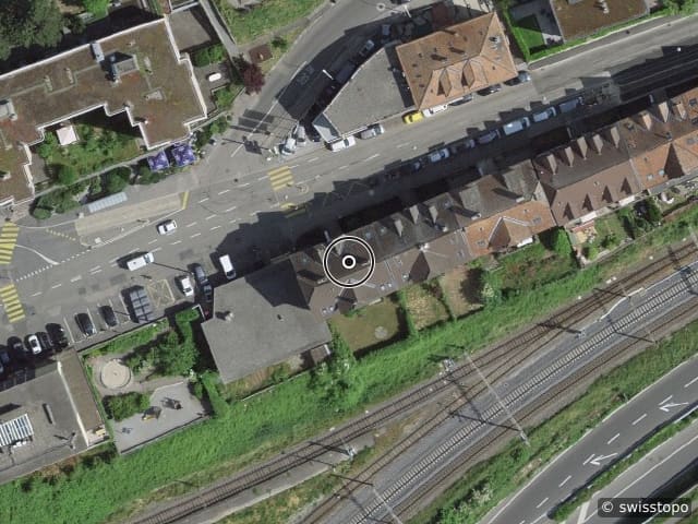 Luftbild Rue des Parcs 111, Neuchâtel