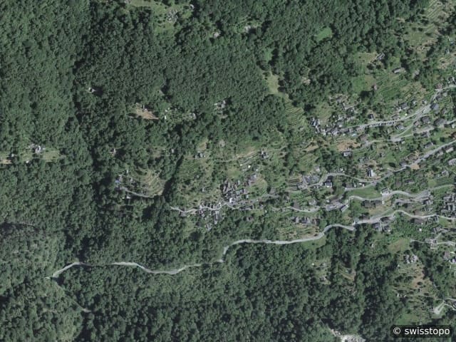 Luftbild Frèscen 8, Mergoscia, Locarno, Lago Maggiore