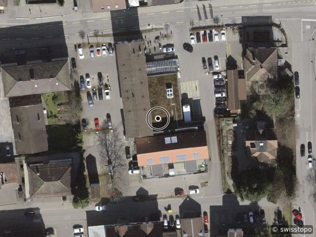 Luftbild Heinrich-Gujerstrasse 10, Bauma