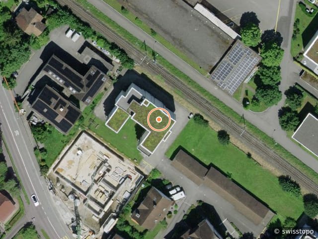 Luftbild Baslerstrasse 32A, Bad Zurzach