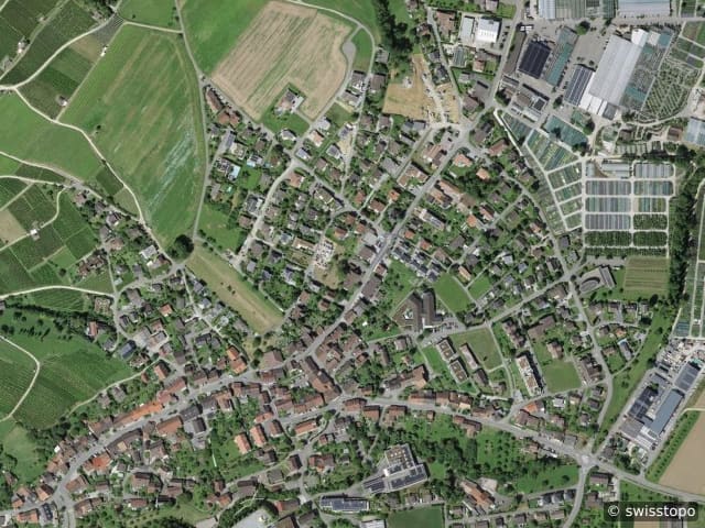 Luftbild Schinznach-Dorf