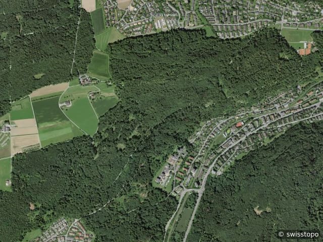 Luftbild Baden