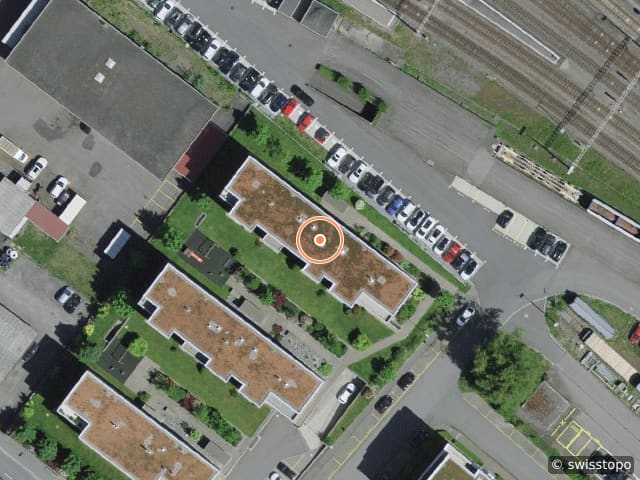 Luftbild Ragazerstrasse 33, Sargans