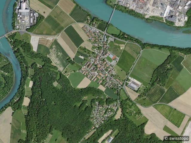 Luftbild Aire-la-Ville