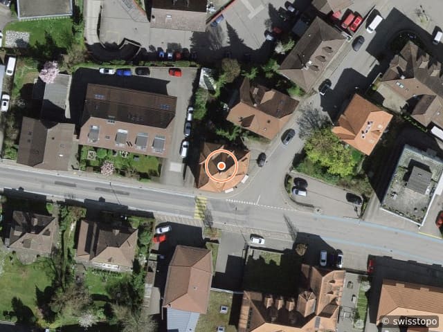 Luftbild Stadthausstrasse 8, Huttwil