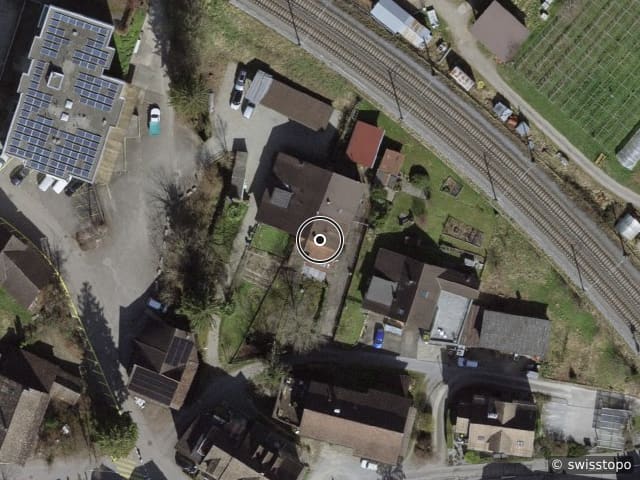 Luftbild Dollikerweg 7, Meilen