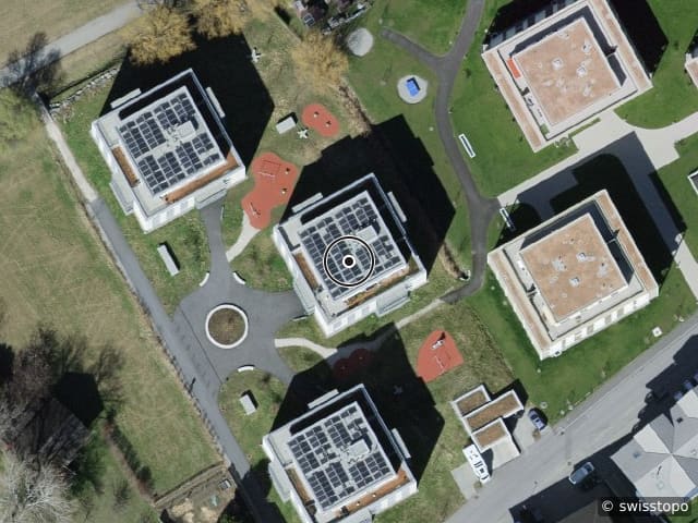 Luftbild Jesuitenweg 36, Glis