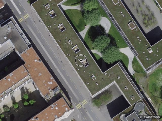 Luftbild der Lage – Neumarktstrasse 29, 3073 Gümligen