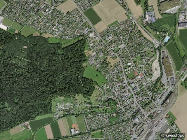 Luftbild Suhr