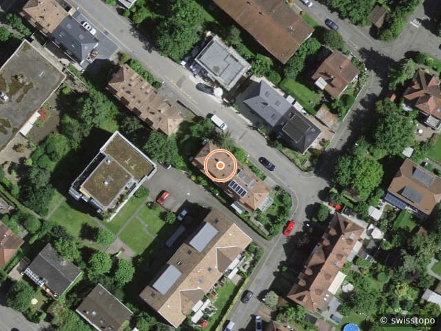 Luftbild Saturnstrasse 48, 4123 Allschwil