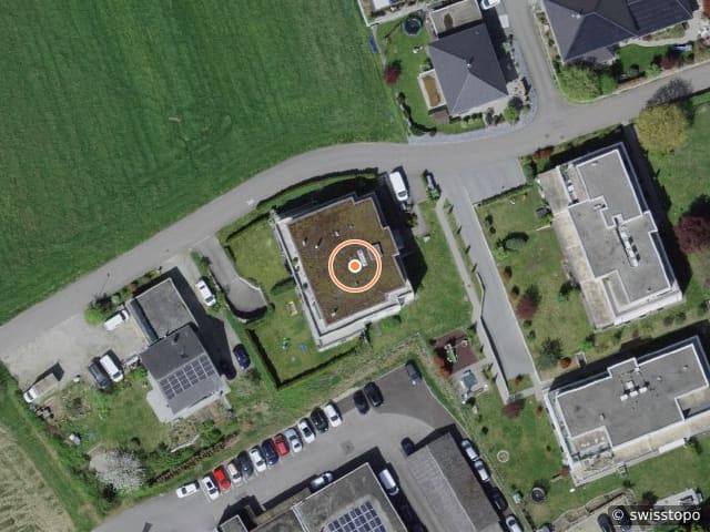 Luftbild Längacherstrasse 10, Thörigen