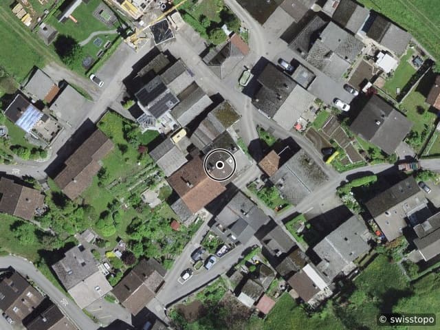 Vue aérienne de l’emplacement – Dörflistrasse 17, 8755 Ennenda