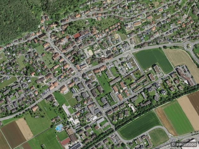Luftbild der Lage – 4622 Egerkingen