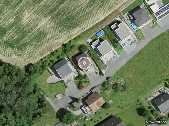 Luftbild Quellenweg 12, Walterswil (SO)