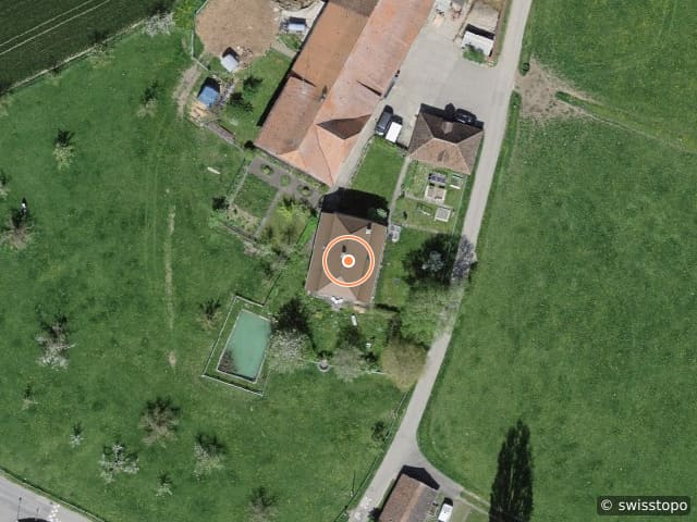 Luftbild Stockernweg 3, Gümmenen