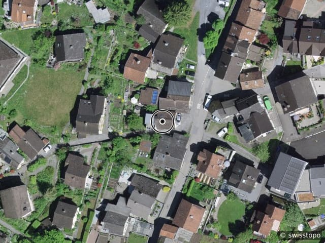 Vista aerea della posizione – Haltli 2, 8752 Näfels