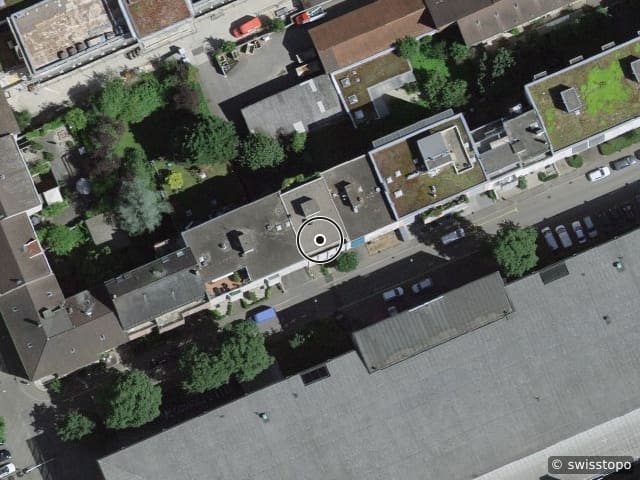 Luftbild Bleichestrasse 11, Basel
