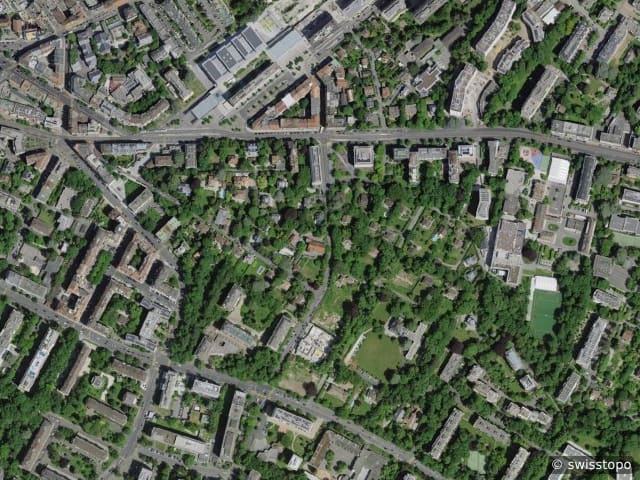 Luftbild Genève