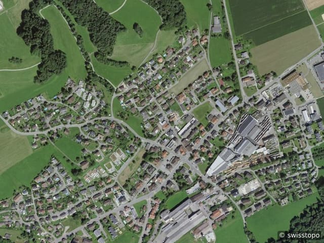 Luftbild Hauptstrasse 21, Balterswil