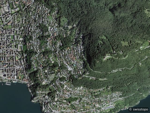Luftbild Aldesago