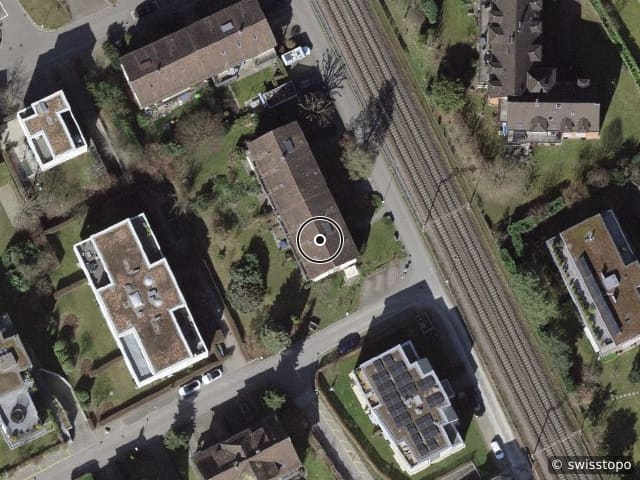 Vista aerea della posizione – Bahnweg 14, 8700 Küsnacht
