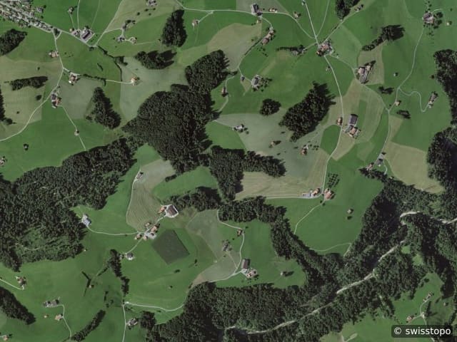 Vista aerea della posizione – Au