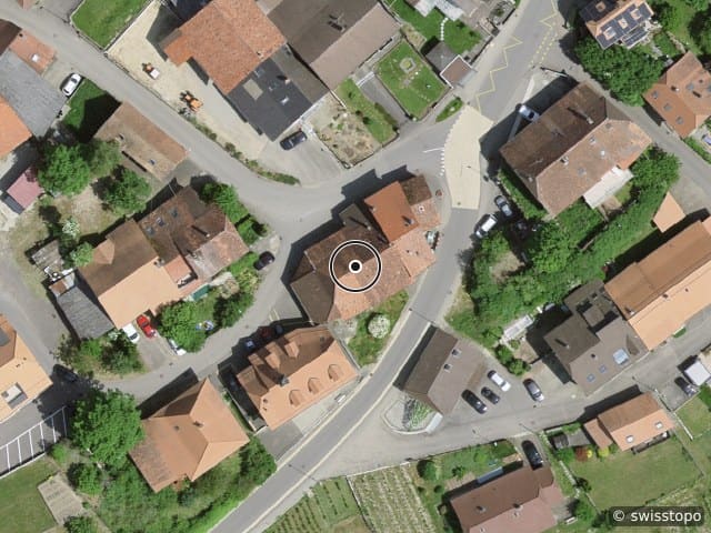 Luftbild Route de Chabrey 1, Montmagny