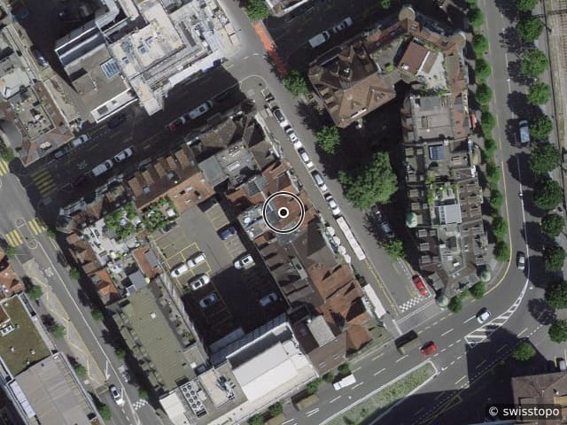 Luftbild der Lage – Sempacherstrasse 40, 6405 Immensee