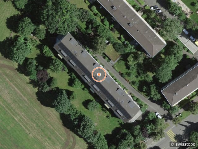 Luftbild Bäumlihofstrasse 377, Riehen