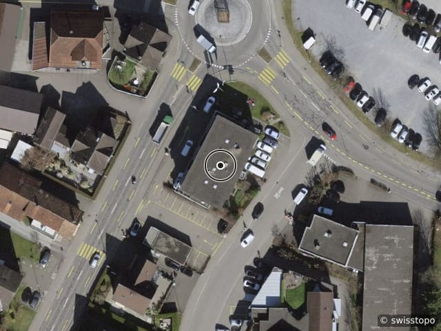 Luftbild Eichwiesstrasse 2, Rüti