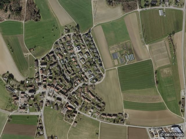 Luftbild der Lage – 8315 Lindau