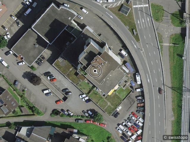 Luftbild Reusszopf 21, Luzern