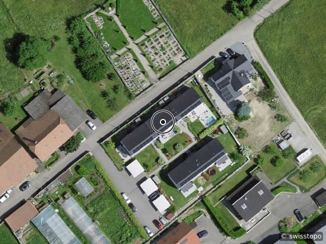 Luftbild Chemin Derrière les Vignes 10b, Cudrefin