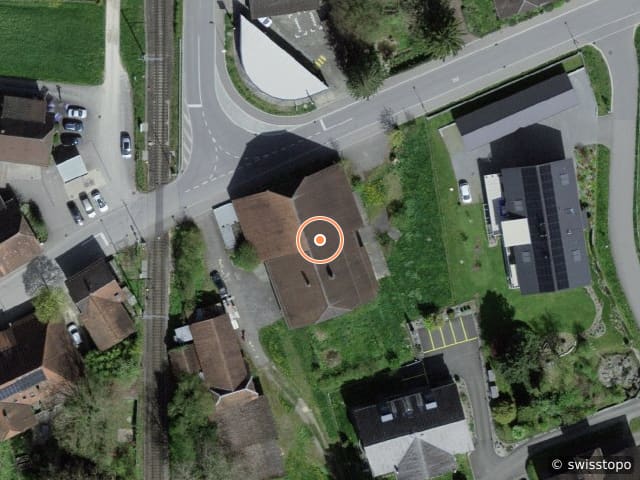 Luftbild Gotthelfstrasse 25, m²