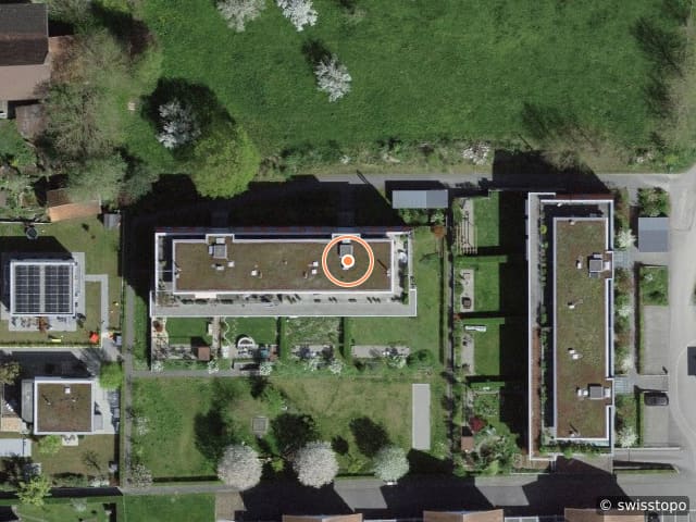 Luftbild Stadtmatte 26, Laupen