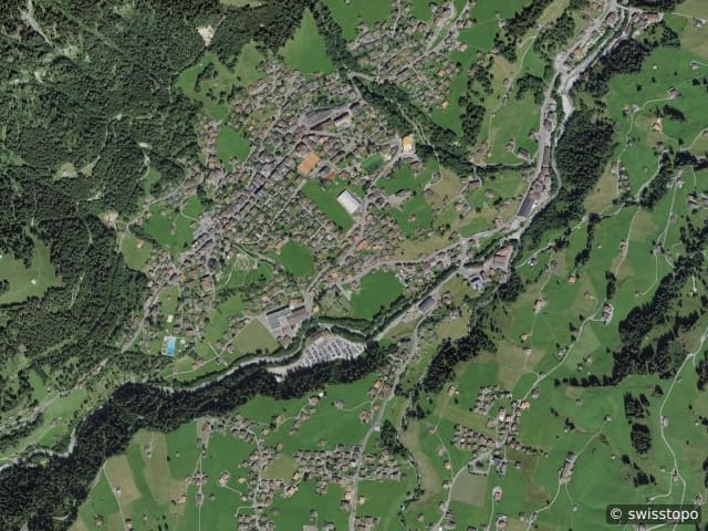 Luftbild Adelboden