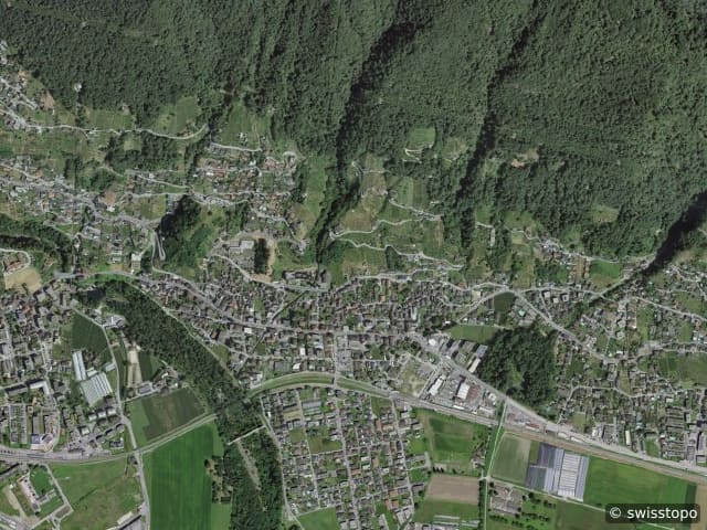 Luftbild Gordola