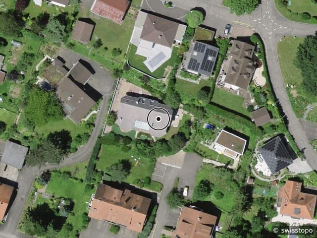 Luftbild Ettingerstrasse 59, Hofstetten