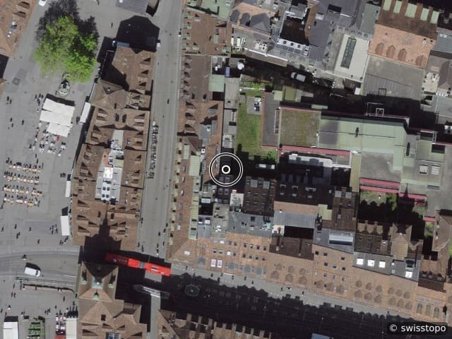 Luftbild Marktgasse 56, Bern