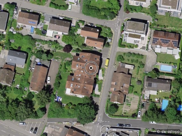 Luftbild Birkenstrasse 1A, zentral