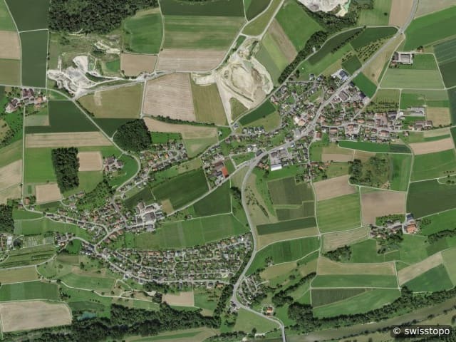 Luftbild Warth