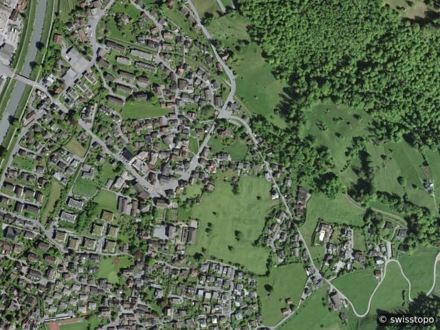 Luftbild Mollis