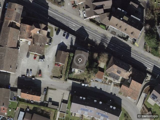 Luftbild der Lage – Zürcherstrasse 16, 8245 Feuerthalen